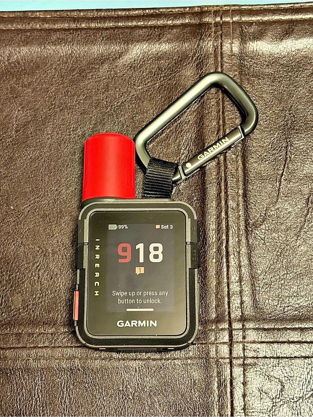 Garmin inReach Mini 3 Plus GPS Satellite Communicator Black & Red
